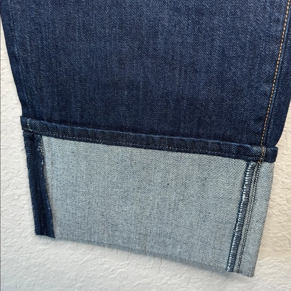 Pistola Women's Ryder High‎ Rise Cuffed Jeans in Countdown Dark Denim Blue 25P